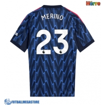 Fotballdrakt Herre Arsenal Mikel Merino #23 Bortedrakt 2025-26 Kortermet